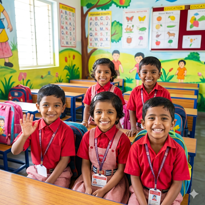 Students in Classroom